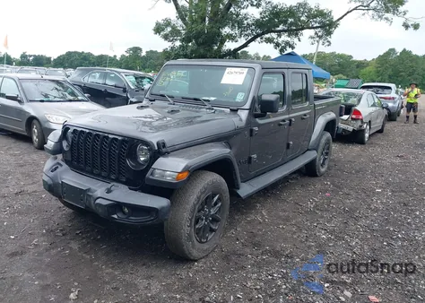 2022 Jeep Gladiator Altitude 4X4 из США, поврежденный, VIN 1C6HJTAG5NL134769